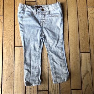 7 for All Mankind Metallic Skinny Jeans